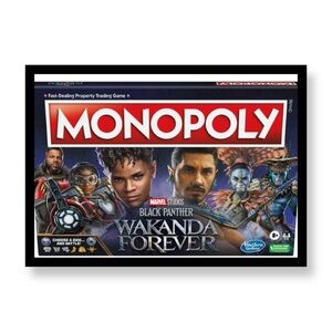Monopoly: Marvel Studios' Black Panther: Wakanda Forever Edition Board Game